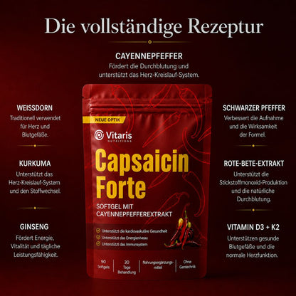 Capsaicin Forte - Die natürliche Alternative zu Viagr*