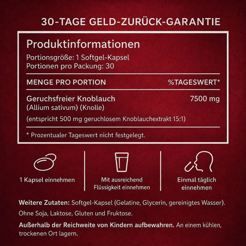 Gereifter Knoblauchextrakt