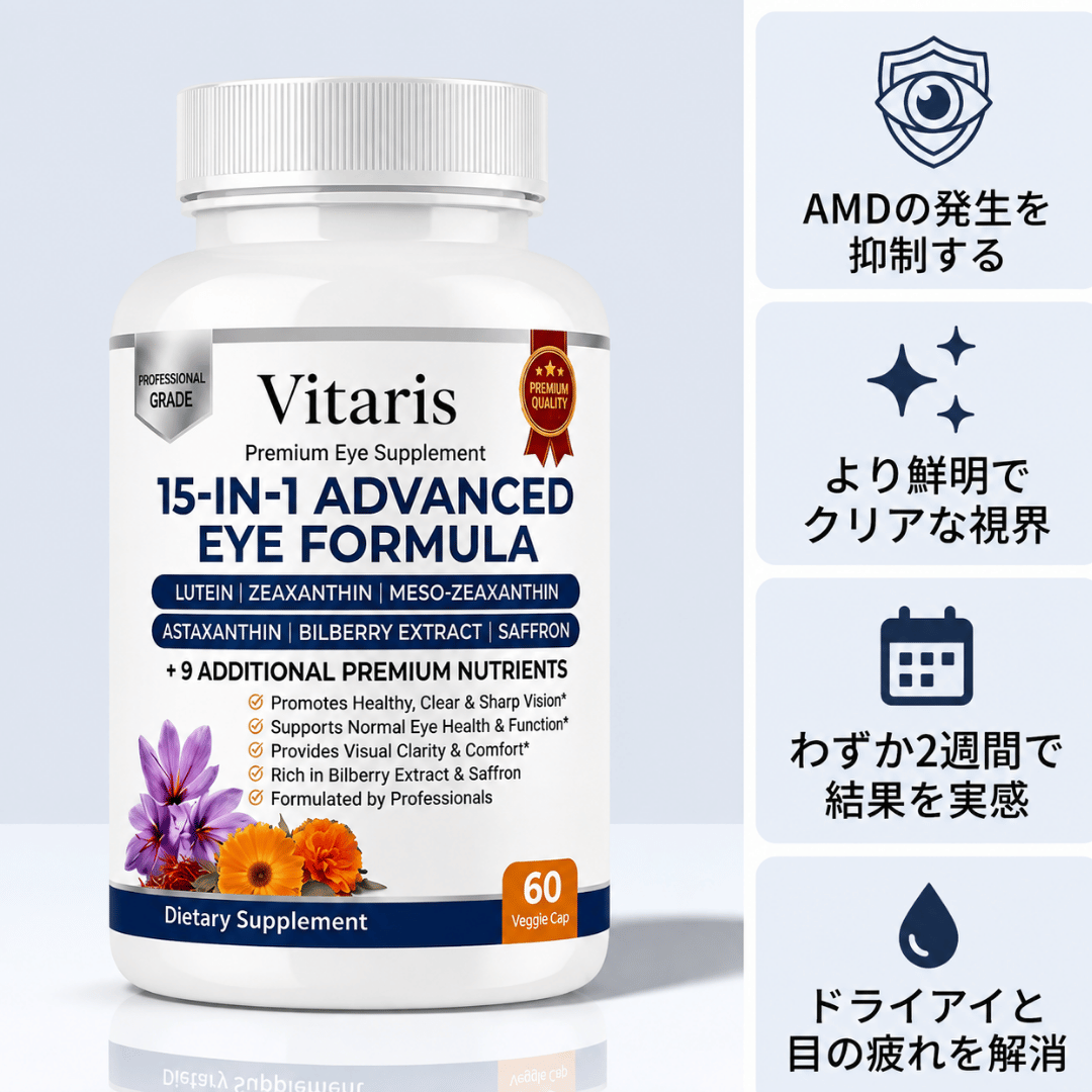Vitaris - 90日後、もう一度「読む・運転する・人の顔を見る」毎日へ