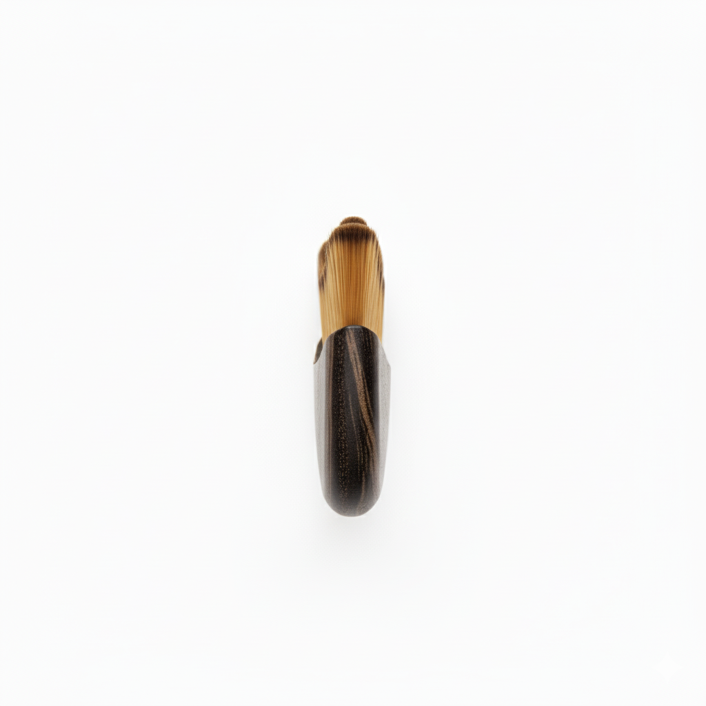 Sculpting Wood Face Brush for Lymphatic Drainage
